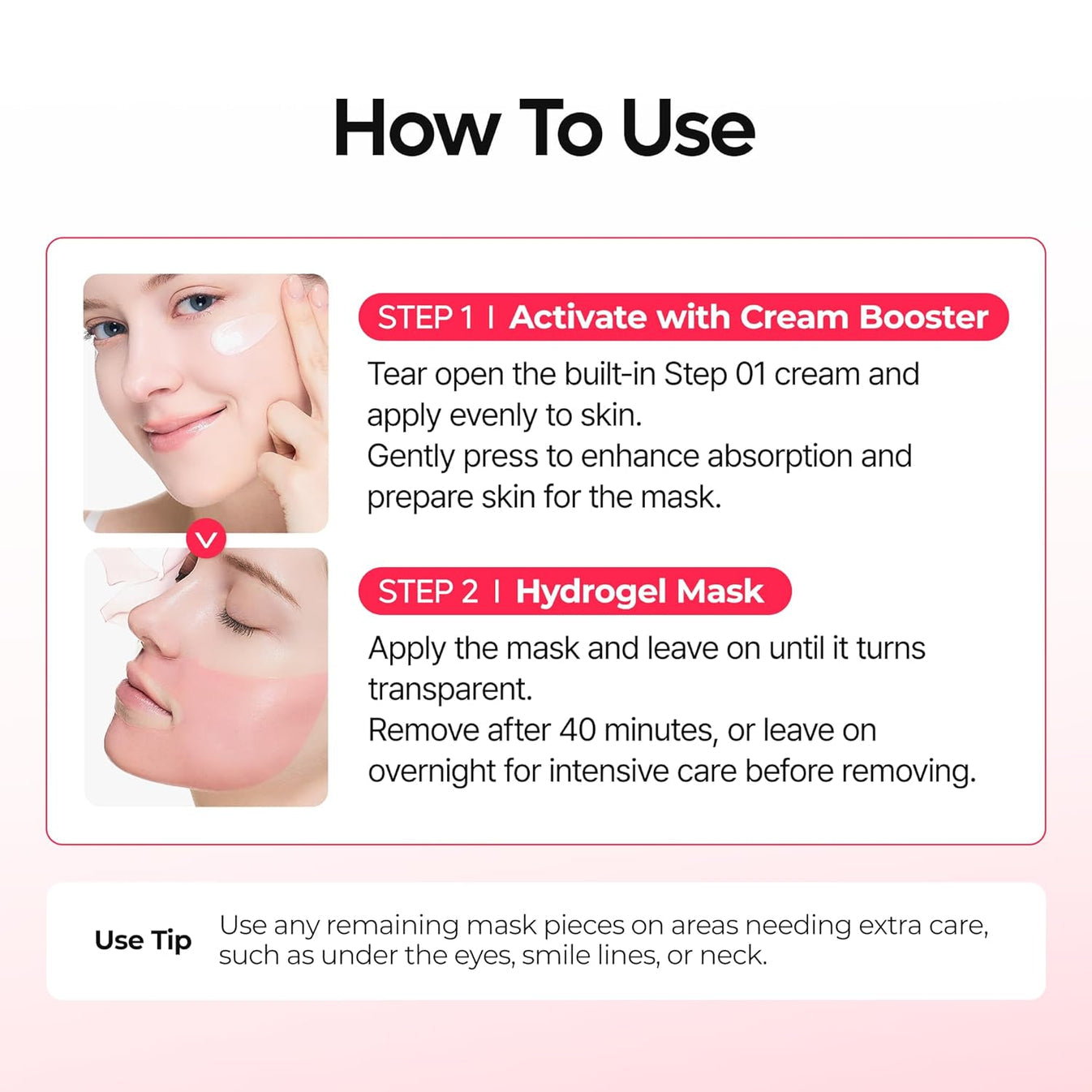 Dr.Melaxin - Tx-Astaxanthin Cream Booster & Tx-Astaxanthin Dark Spot Care Hydrogel Mask (1ea)