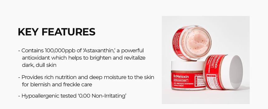 Dr.Melaxin - TX-Astaxanthin Anti-Dark Spot & Brightening Capsule Cream [50ml]