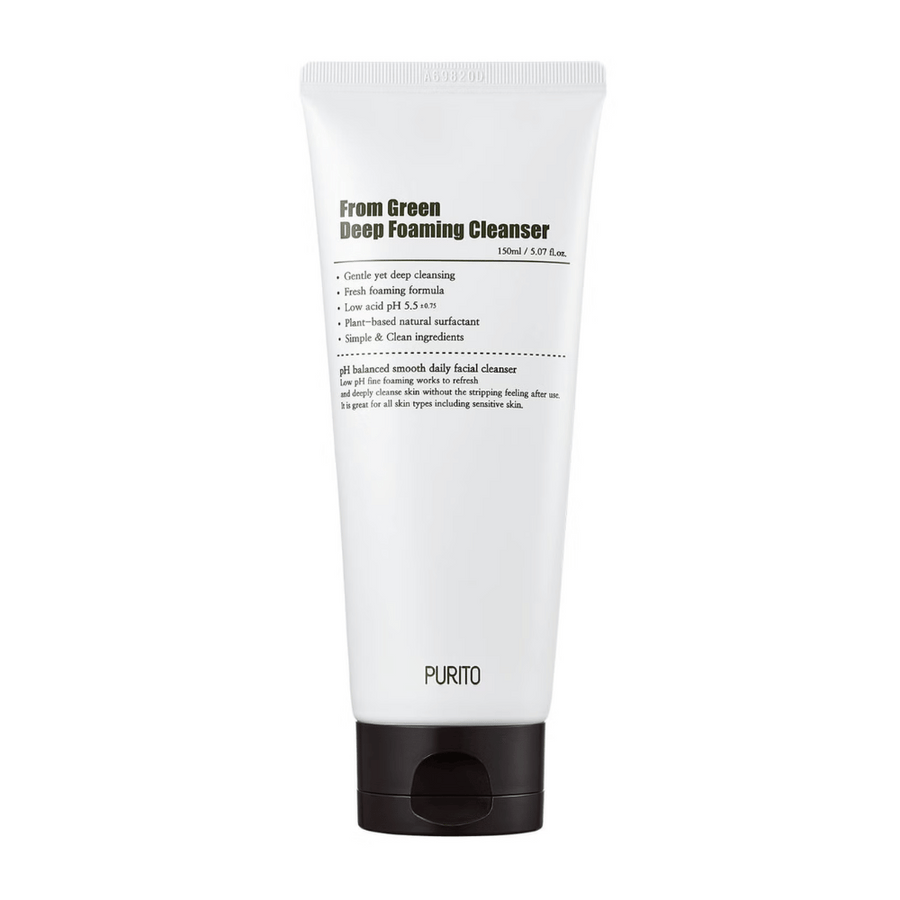 PURITO SEOUL - From Green Deep Foaming Cleanser [150ml]