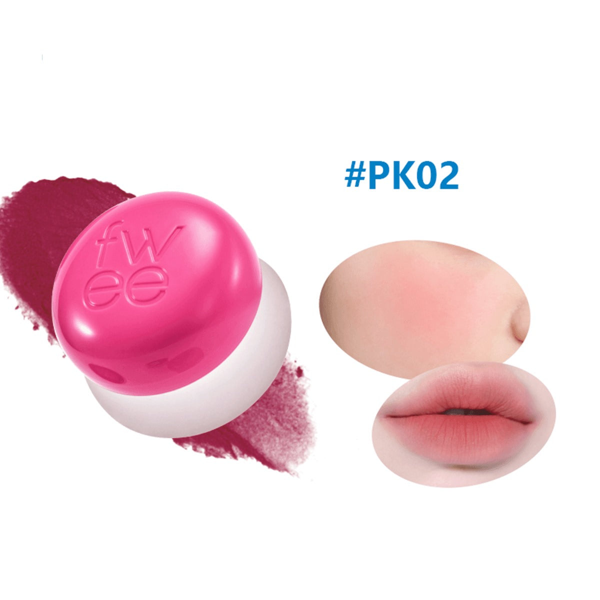 بودرة الشفاه والخدود الضبابية من فوي PK02 سكيرت (5 جرام)