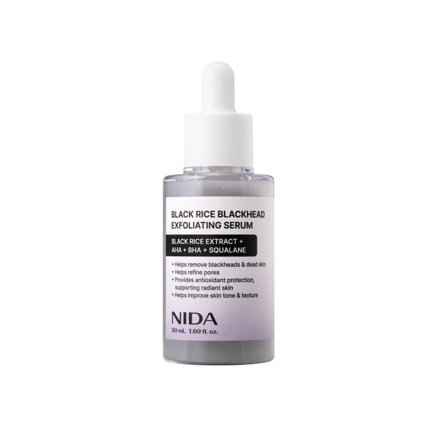 NIDA - Black Rice Blackhead Exfoliating Serum [50ml]