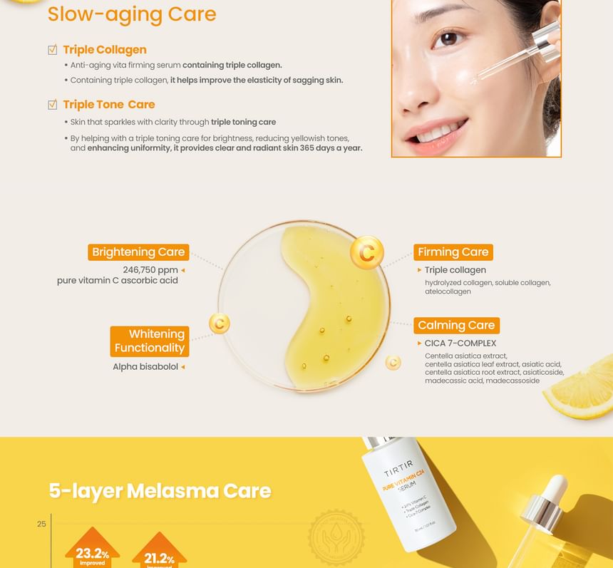 TIRTIR - Pure Vitamin C24 Serum [30ml]