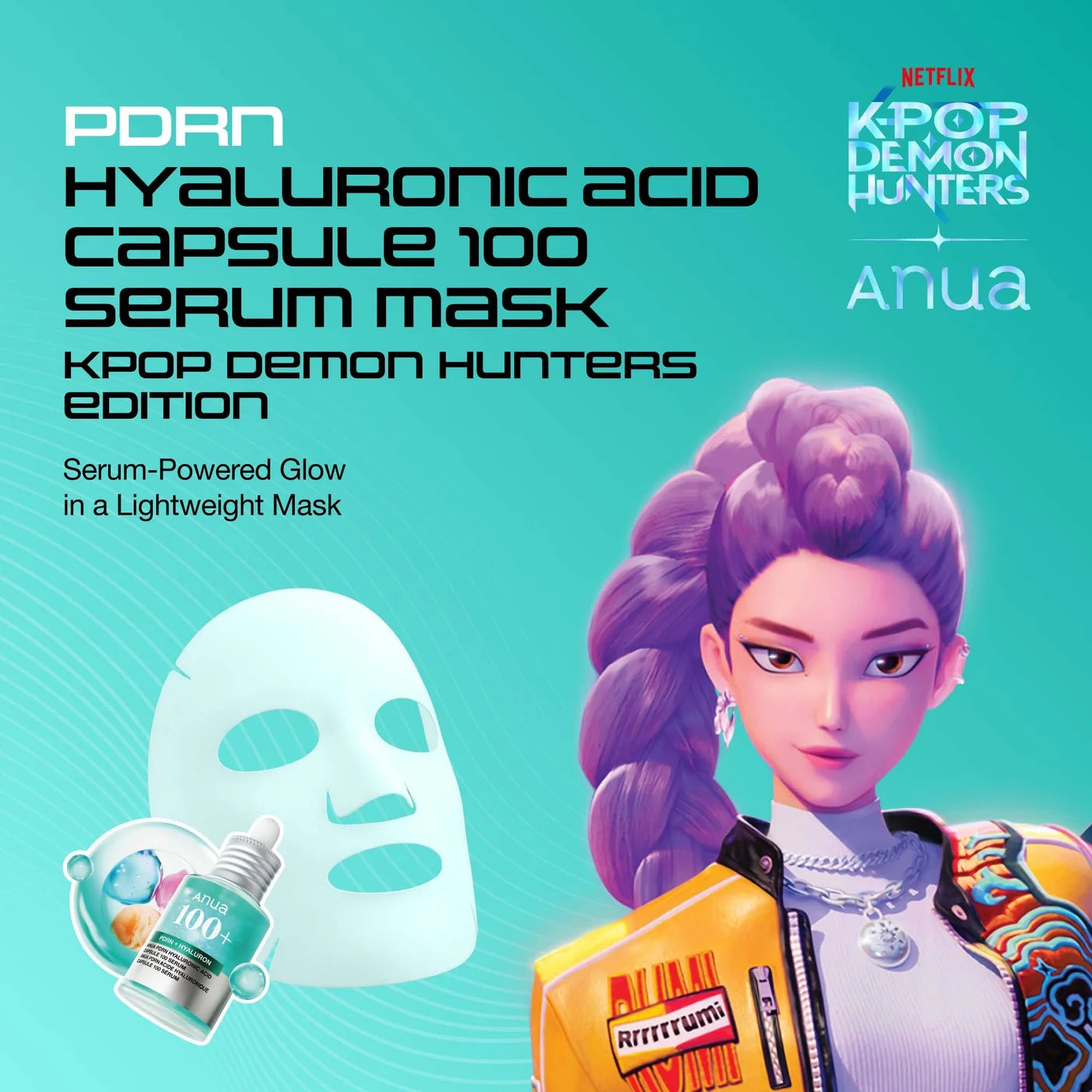 Anua - [KDH] PDRN Hyaluronic Acid Capsule 100 Serum Mask [1EA]