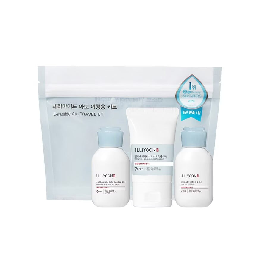 ILLIYOON - Ceramide Ato Travel Kit [3 pcs]