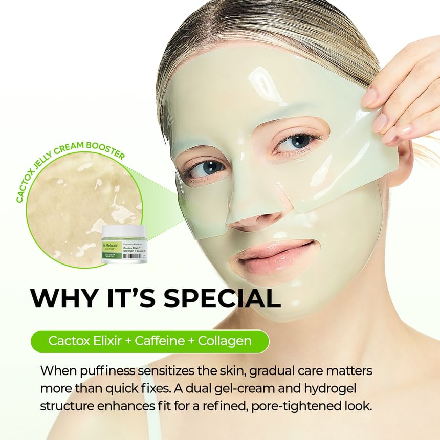 Dr.Melaxin - Cactox Jelly Cream Booster & Pore Relief Hydrogel Mask (1EA)