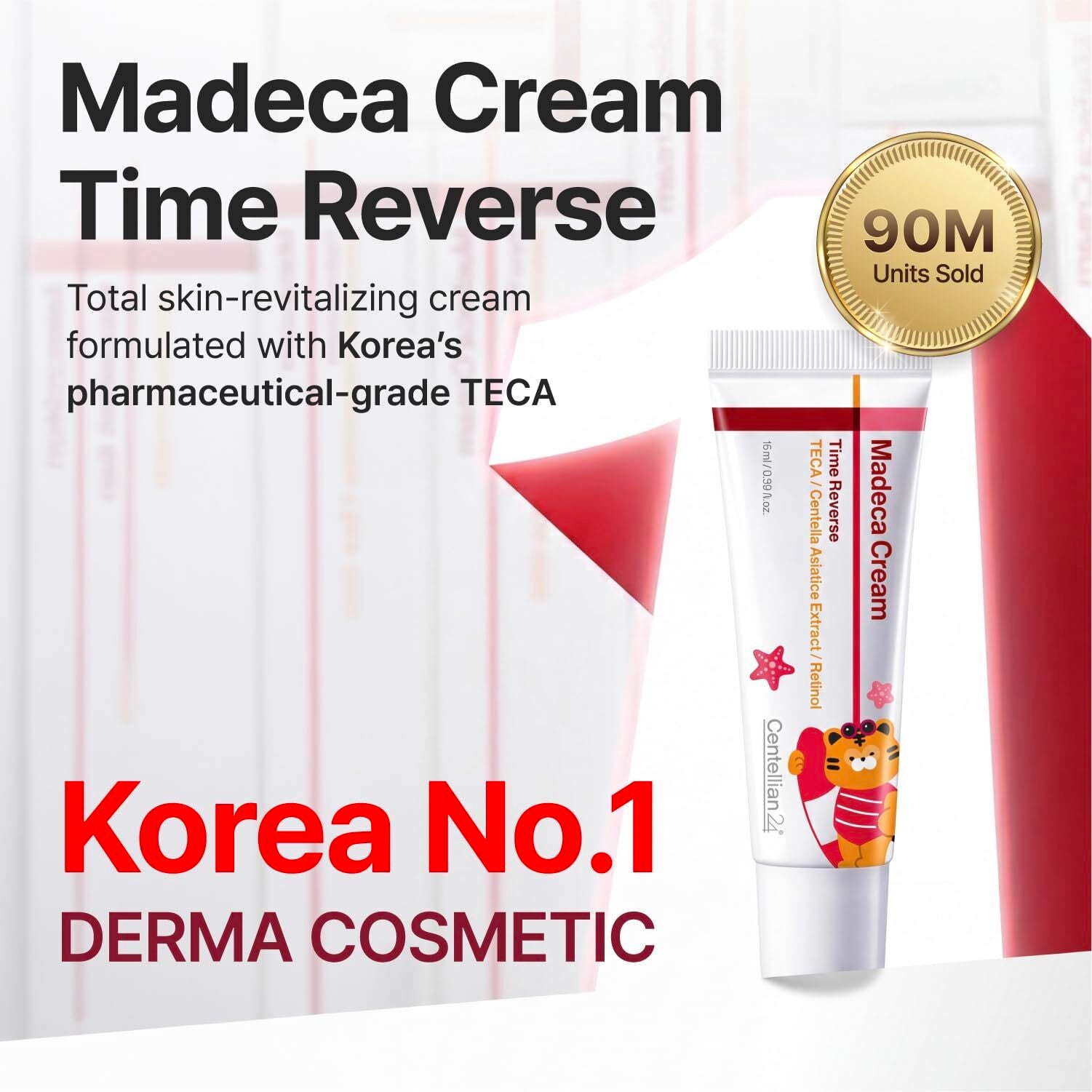 Centellian24 - Hello Summer Edition : Madeca Cream Time Reverse Zero Set