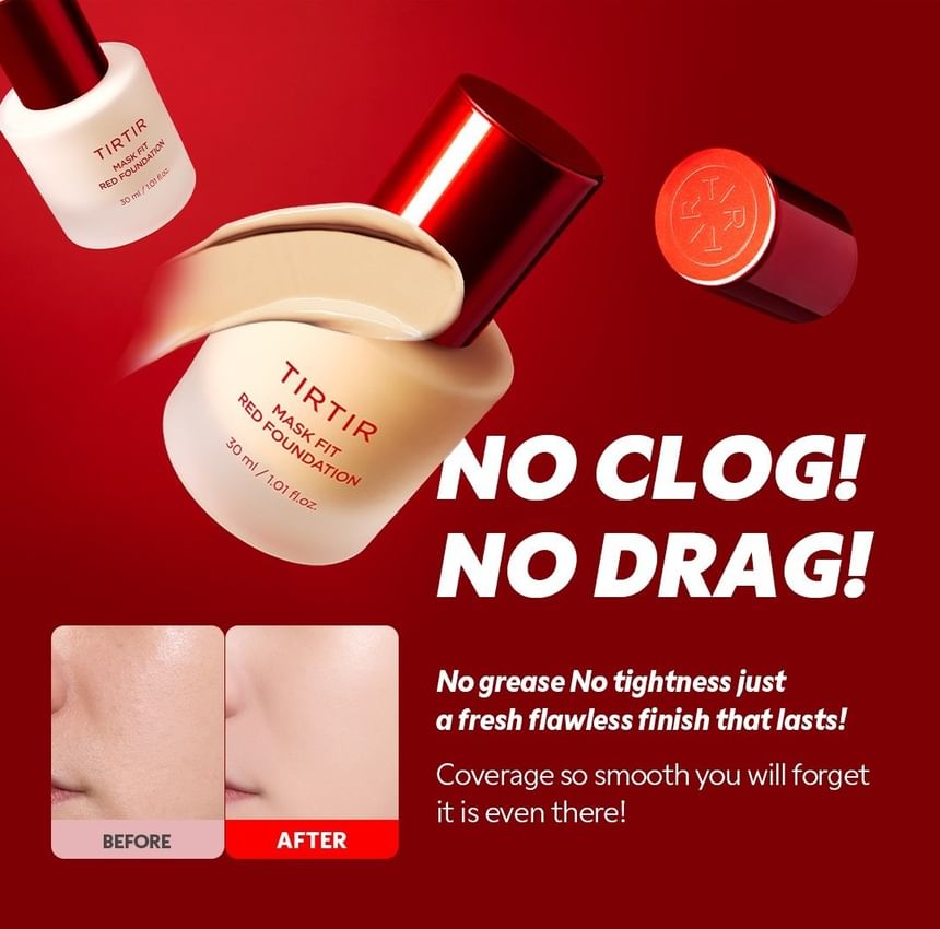 TIRTIR - Mask Fit Red Foundation 23N Sand [30ml]