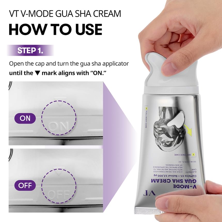 VT - V-Mode Gua Sha Cream [120ml]