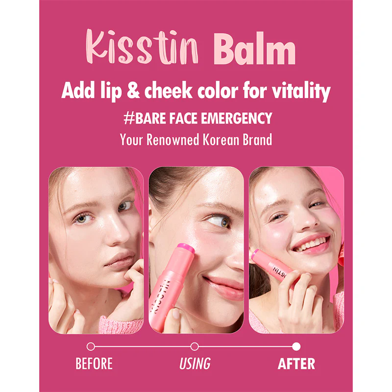 KAHI - Kisstin Balm Pink [9g]