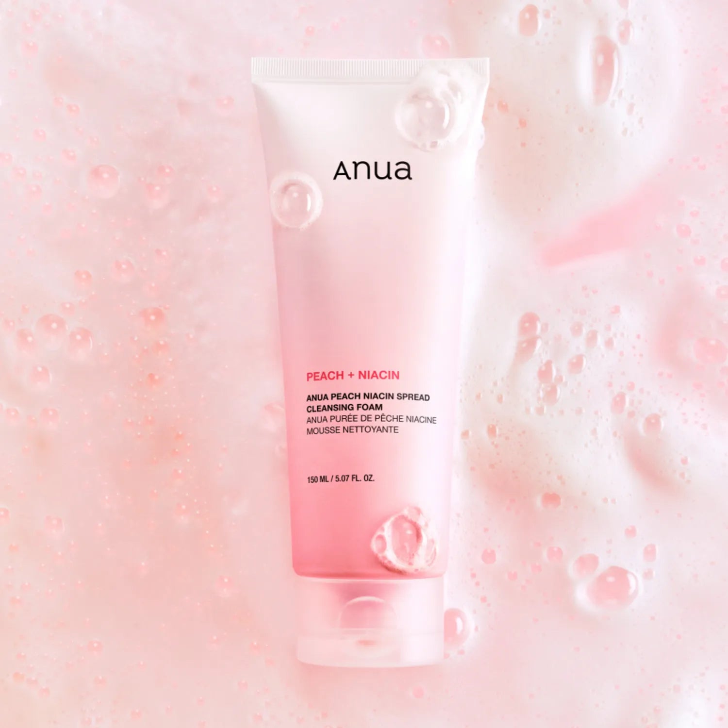Anua - Peach Niacin Spread Cleansing Foam [150ml]