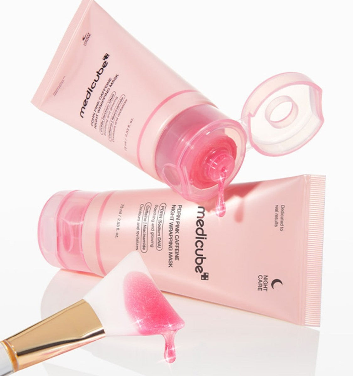 Medicube - PDRN Pink Caffeine Night Wrapping Mask [75ml]