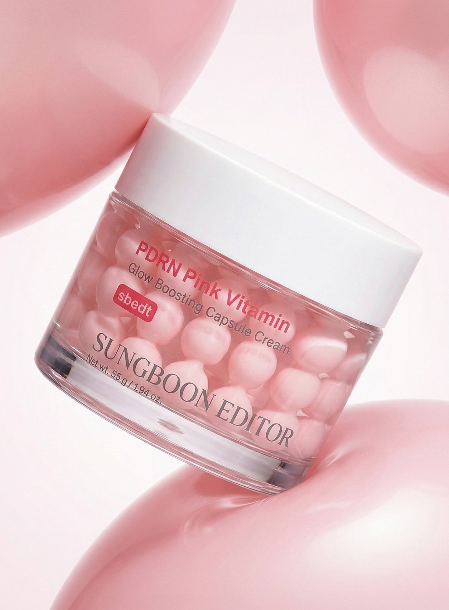 Sungboon Editor - PDRN Pink Vitamin Glow Boosting Capsule Cream [50ml]