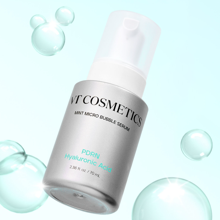 VT Cosmetics - PDRN Hyaluronic Acid Mint Micro Bubble Serum [70ml]