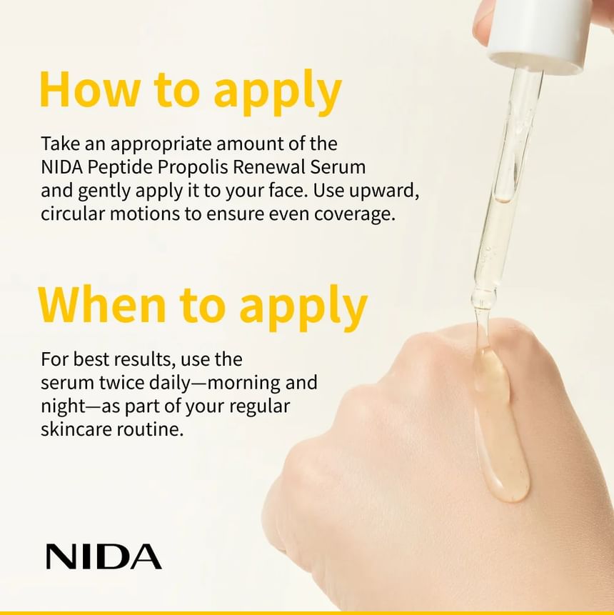 NIDA - Peptide Propolis Renewal Serum [50ml]