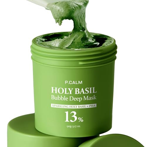 P.CALM - Holy Basil Bubble Deep Mask [90g]