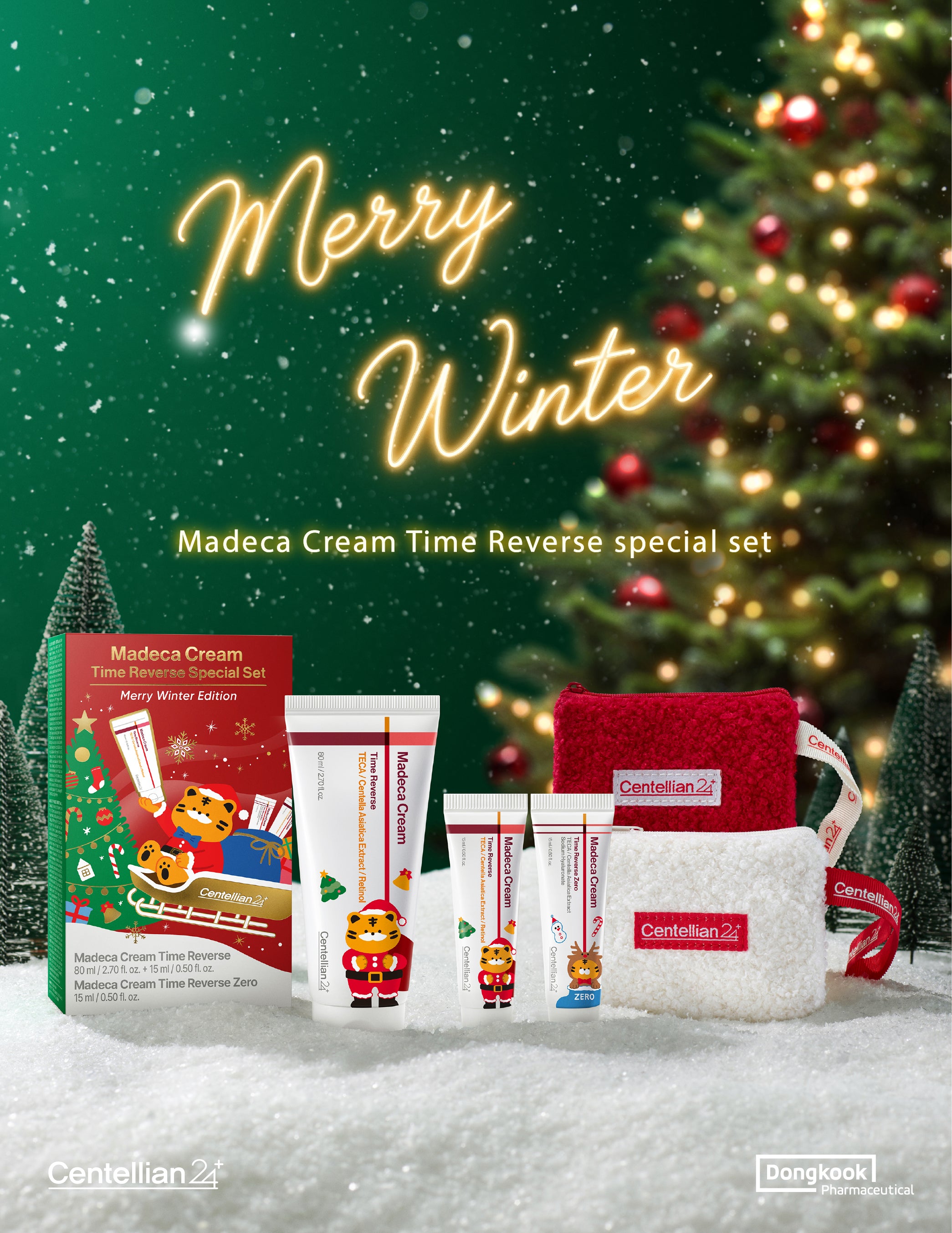 Centellian24 - Merry Winter Edition : Madeca Cream Time Reverse Set