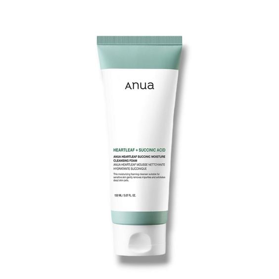 Anua - Heartleaf Succinic Moisture Cleansing Foam (Renew) (150ml)