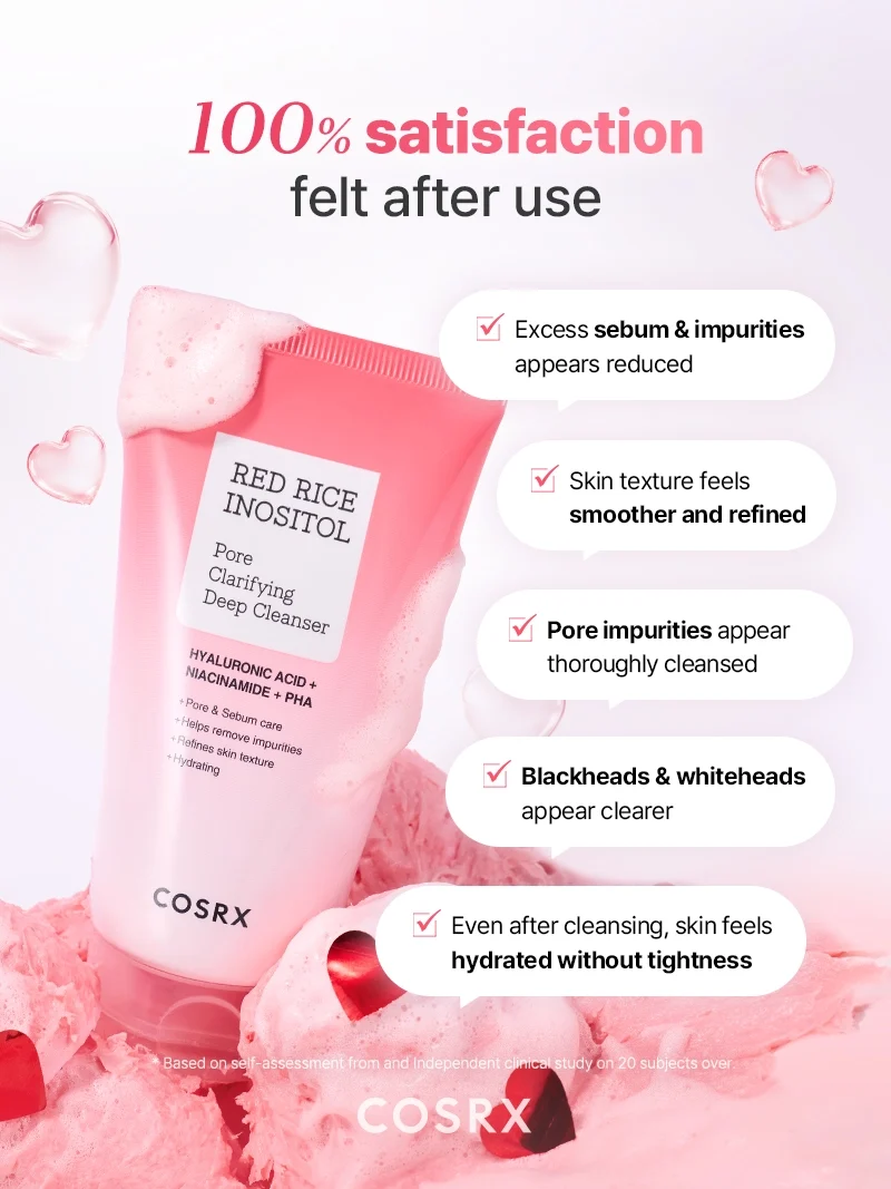COSRX - Red Rice Inositol Pore Clarifying Deep Cleanser (150ml)