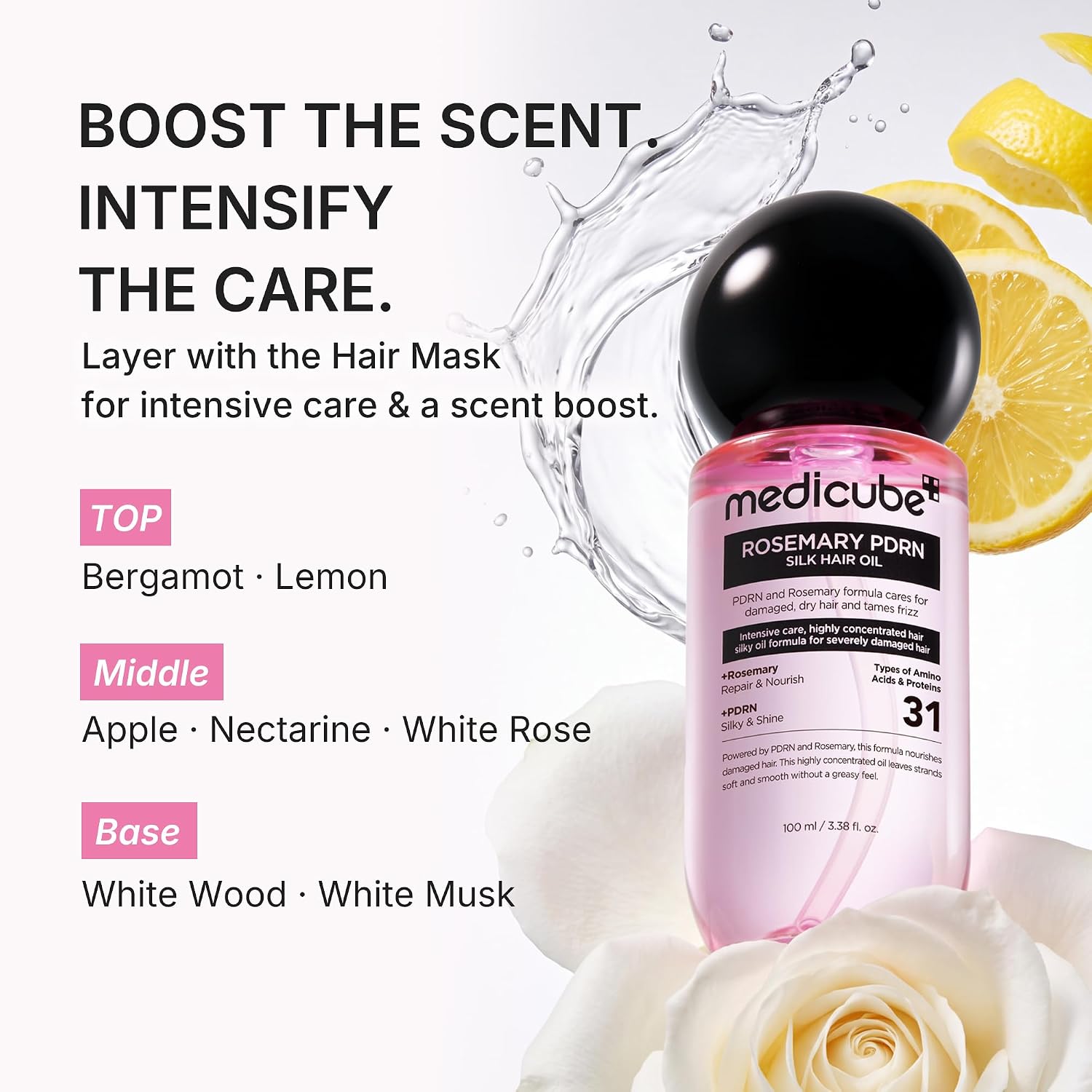 Medicube - Rosemary PDRN Silk Hair Oil [100ml]
