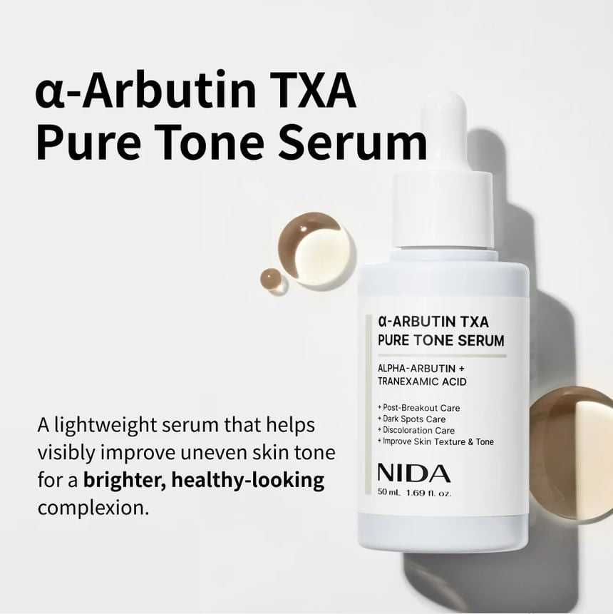 NIDA - Alpha-Arbutin TXA Pure Tone Serum [50ml]
