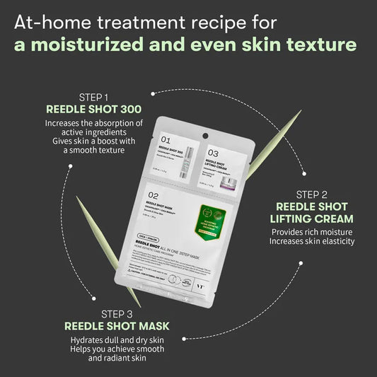 VT - Reedle Shot All In One 3 Step Mask [1.5g + 25g +1.5g]