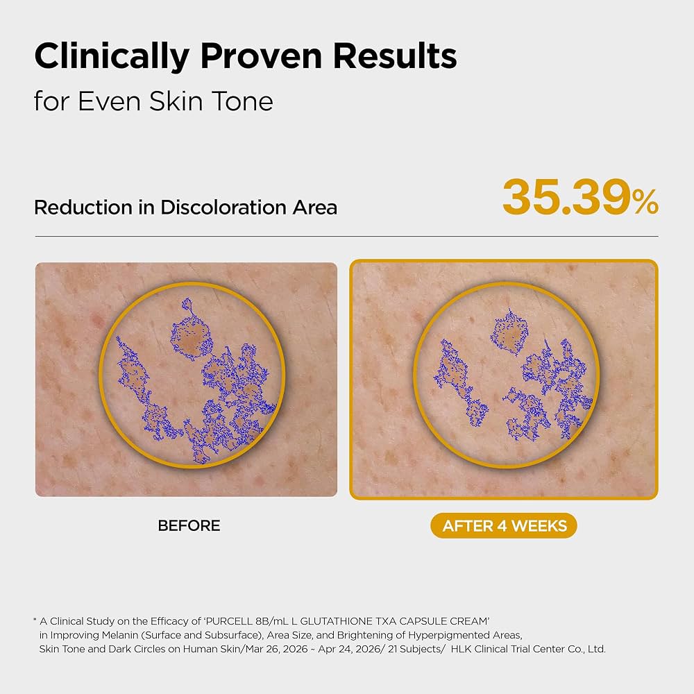 Purcell - 8B per mL L-Glutathione TXA Capsule Cream [80ml]