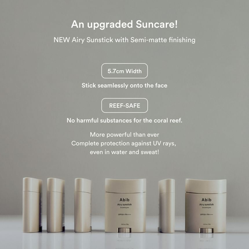 Abib - Airy Sunstick Smoothing Bar (23g)