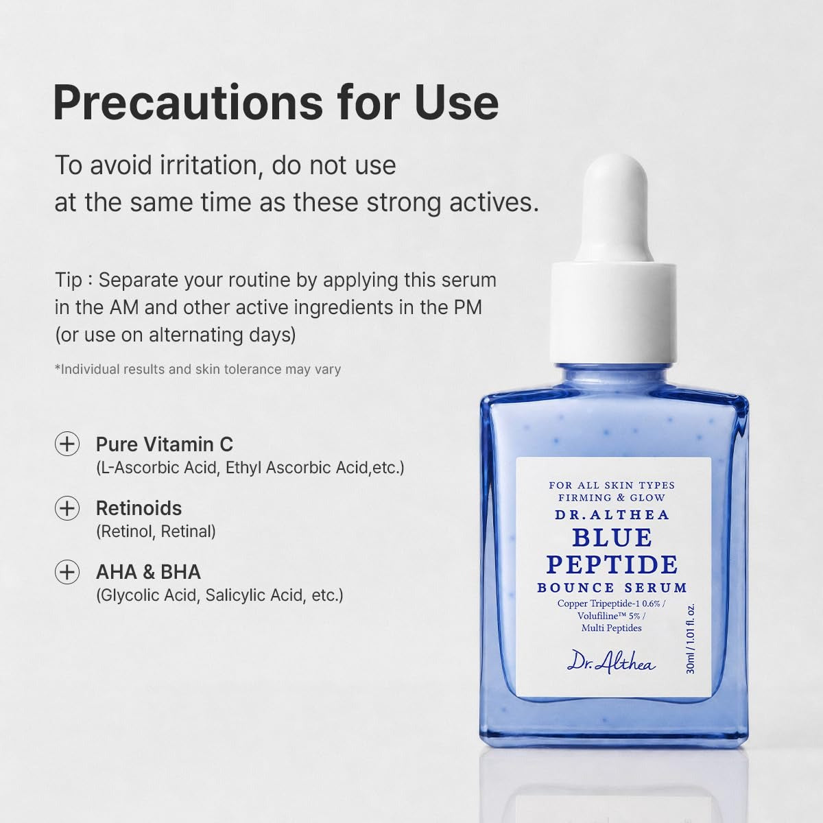 Dr.Althea - Blue Peptide Bounce Serum [30ml]