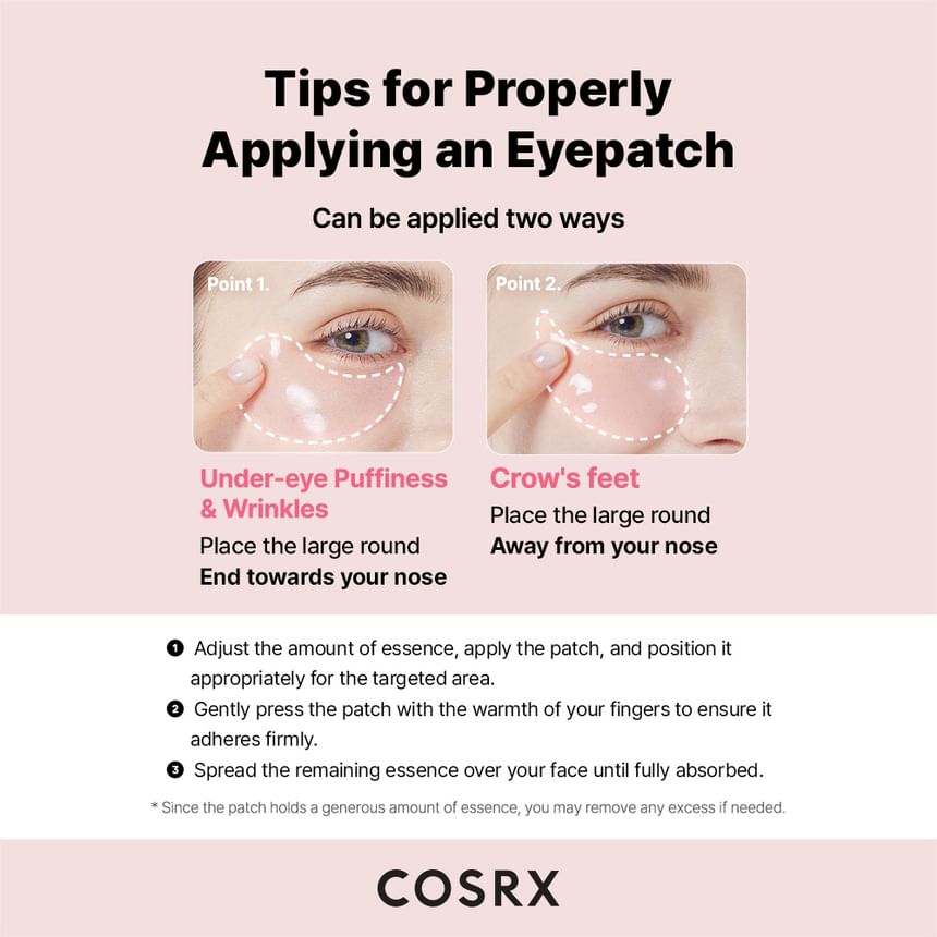 COSRX - The Peptide Collagen Hydrogel Eye Patch (60 Patches)