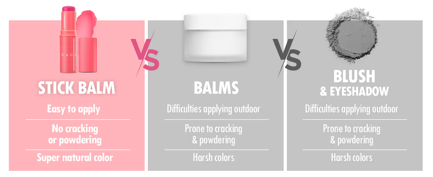 KAHI - Kisstin Balm Pink [9g]