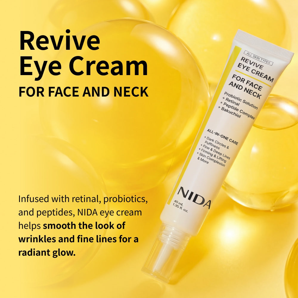 NIDA - Revive Eye Cream For Face And Neck [40g]