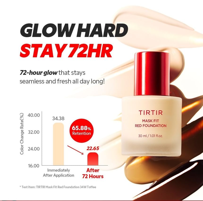 TIRTIR - Mask Fit Red Foundation 23N Sand [30ml]