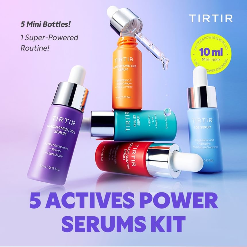 TIRTIR - 5 Actives Power Serums Kit [10ml*5EA]
