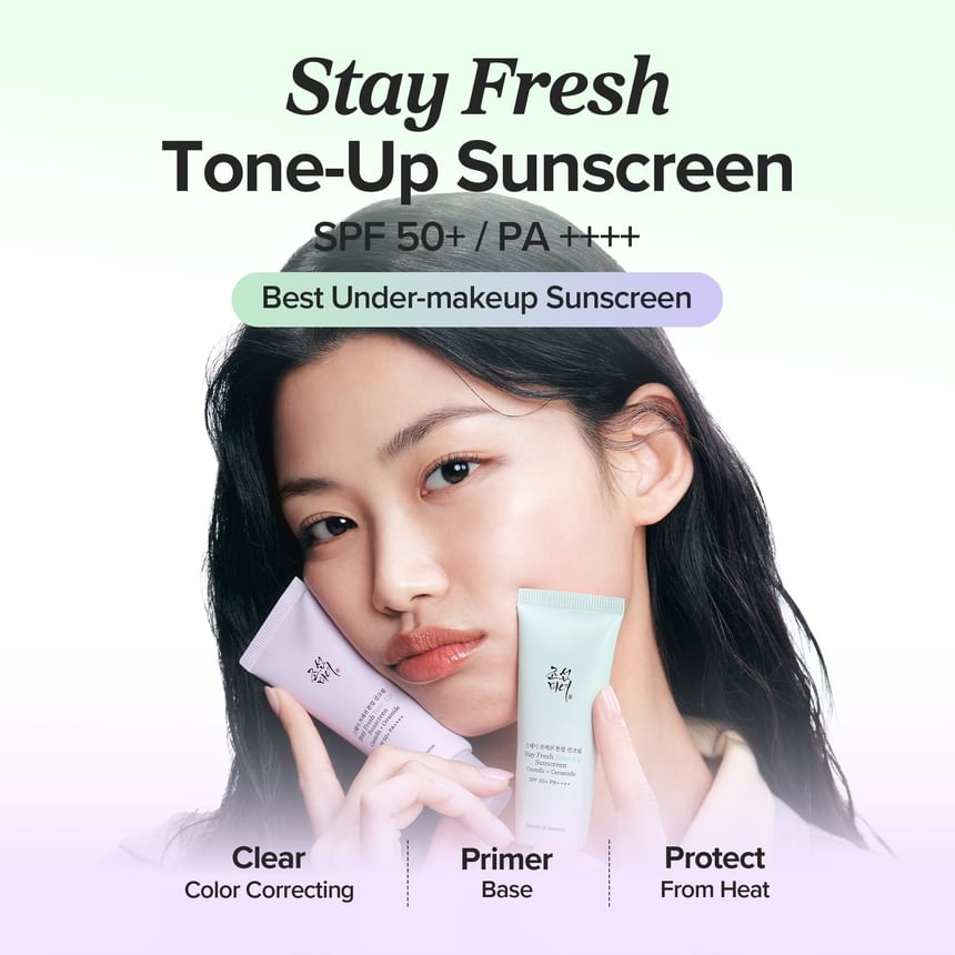 Beauty of Joseon - Stay Fresh Tone-Up Sunscreen (Green) (50ml)