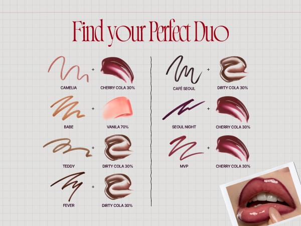 FWEE - Lock’n Line Lip Contour Stain - Camelia [1ml]