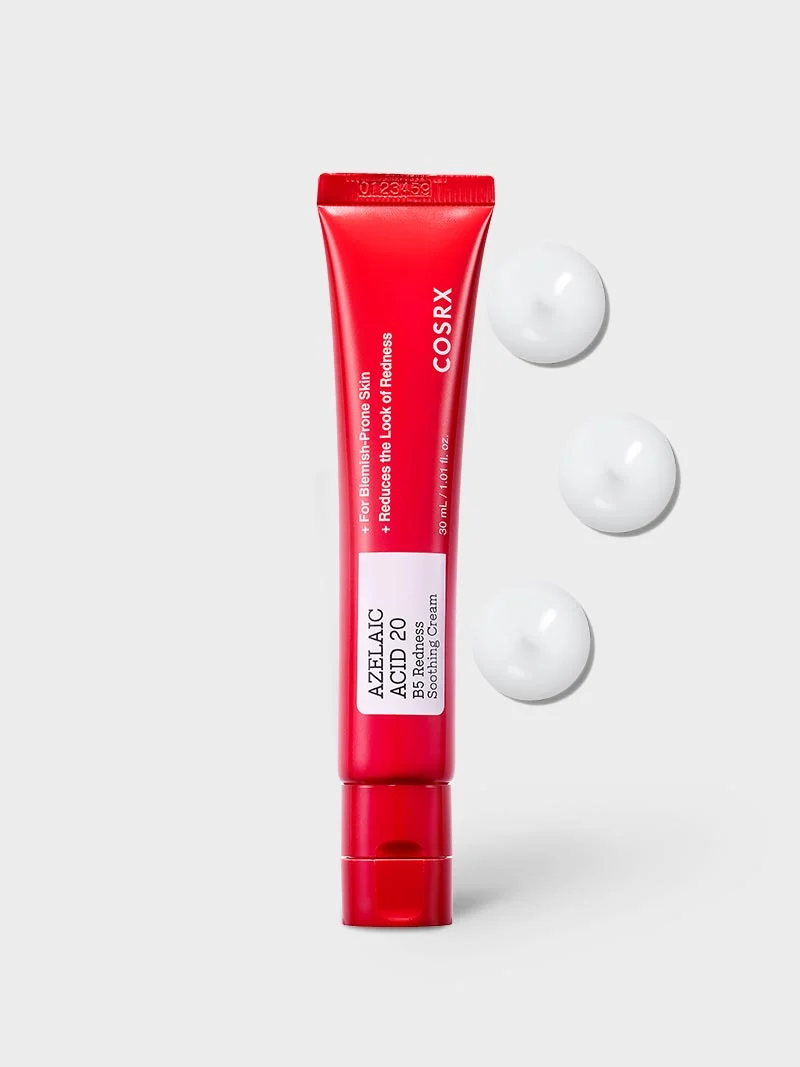 COSRX - Azelaic Acid 20 B5 Redness Soothing Cream (30ml)