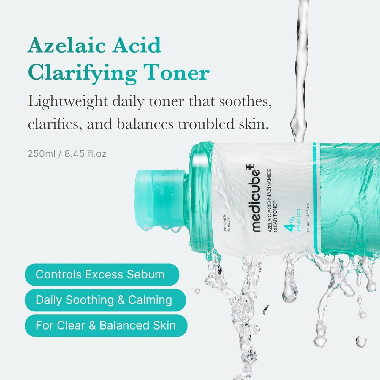 Medicube - Azelaic Acid Niacinamide Clear Toner [250ml]