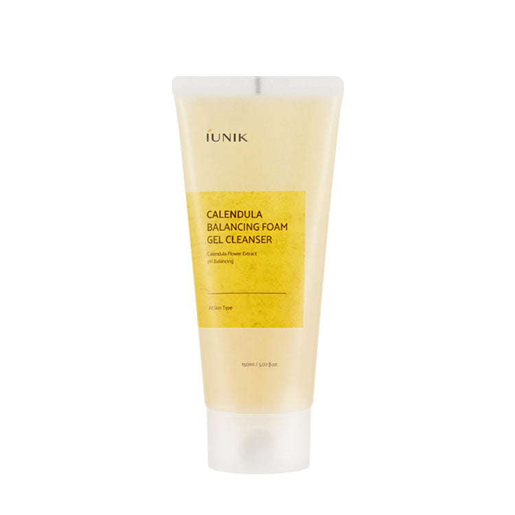 IUNIK - Calendula Balancing Foam Gel Cleanser [150ml]