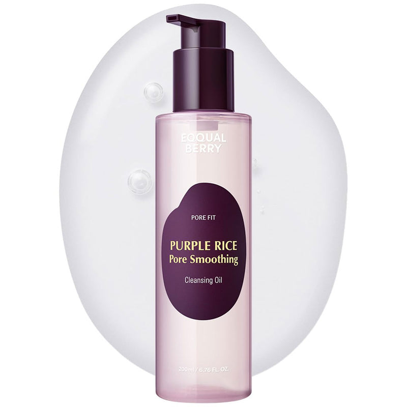 EQQUALBERRY - Purple Rice Pore Smoothing
Cleansing Oil (200ml)