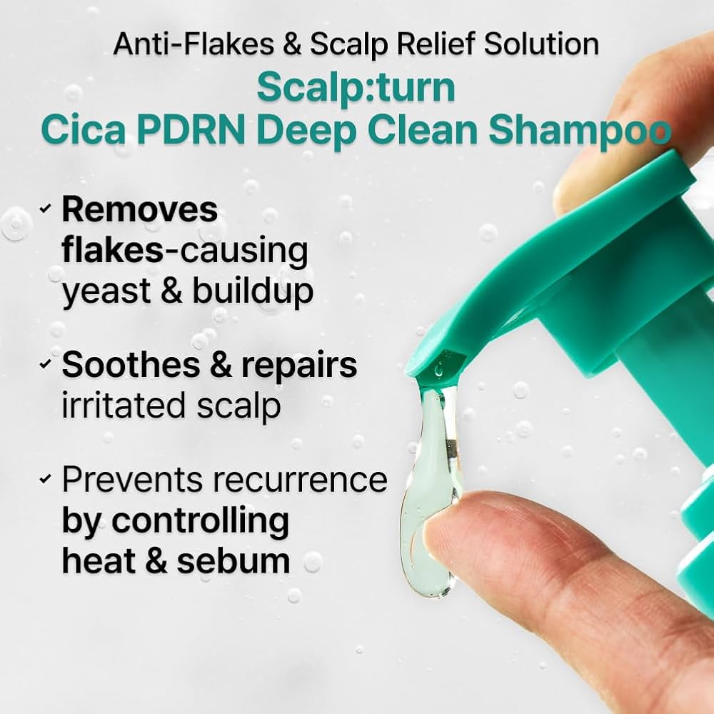 lilyeve - Scalp:Turn Cica PDRN Deep Clean Shampoo [500ml]