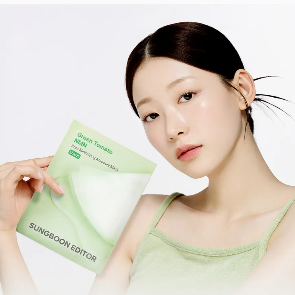 Sungboon Editor - Green Tomato NMN Pore Minimizing Ampoule Mask [1ea, 23g]