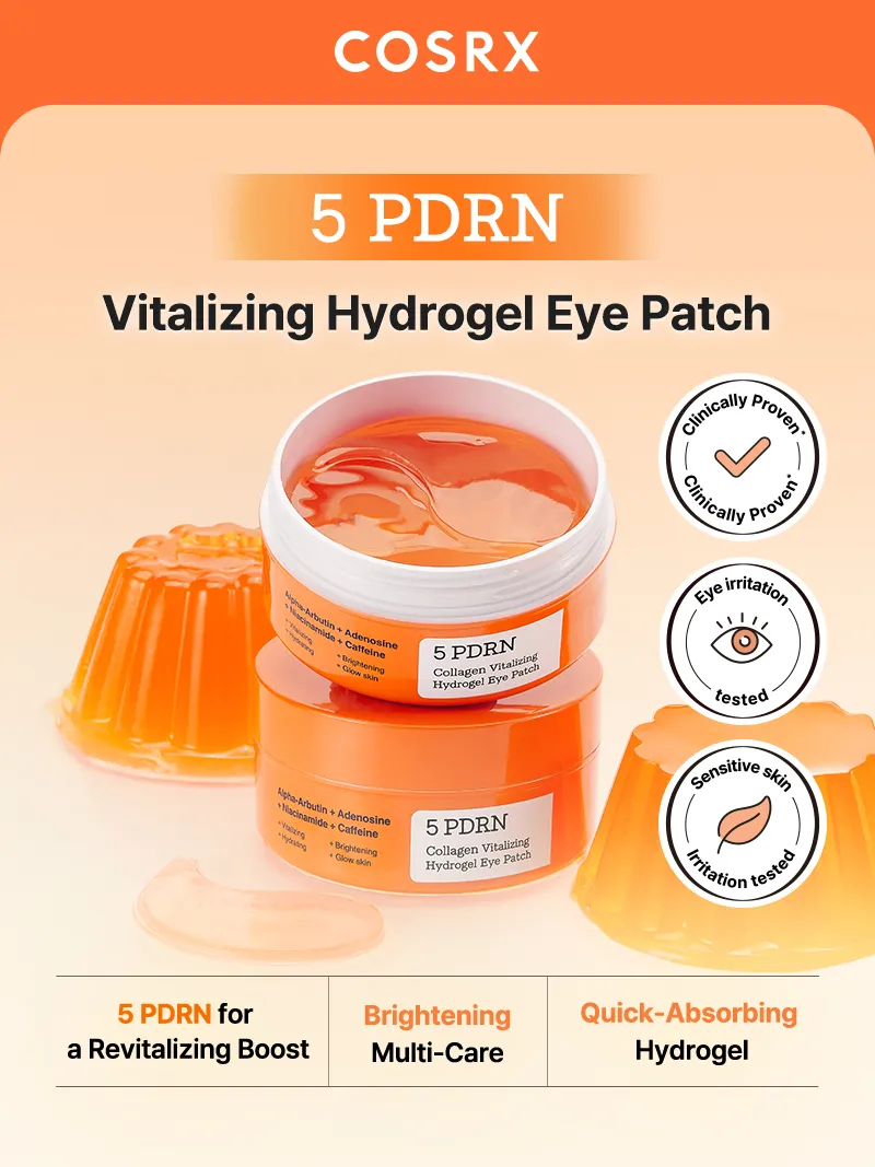 COSRX - 5 PDRN Collagen Vitalizing Hydrogel Eye Patch [60 patches]