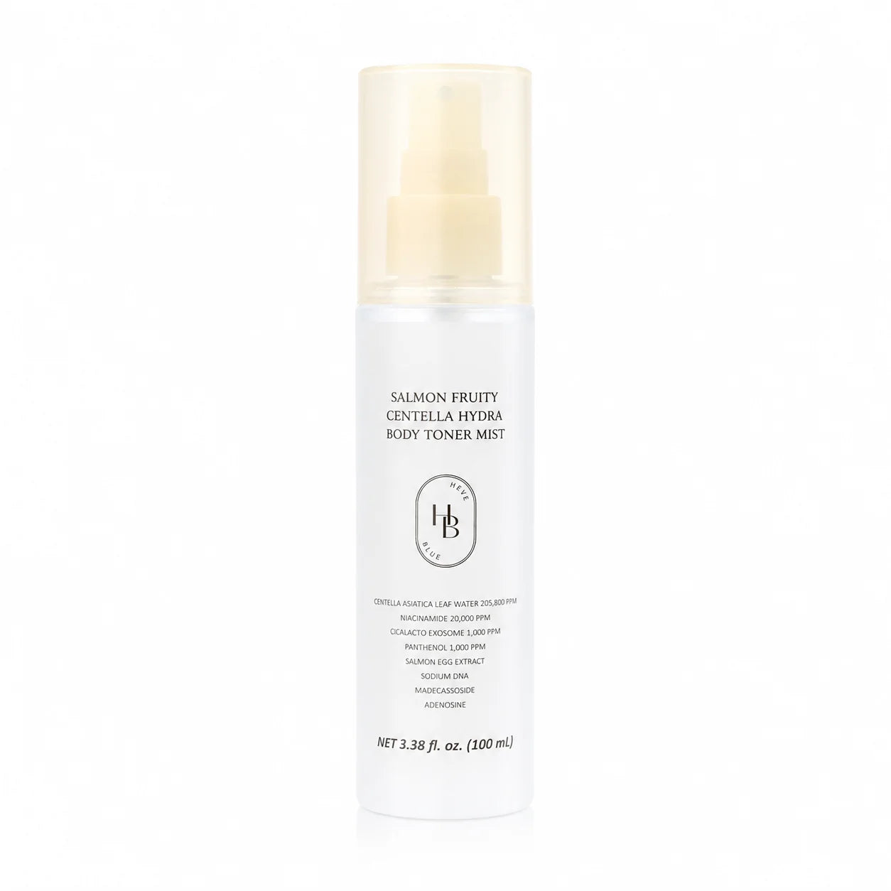 Heveblue - Salmon Fruity Centella Hydra Body Toner Mist [100ml]