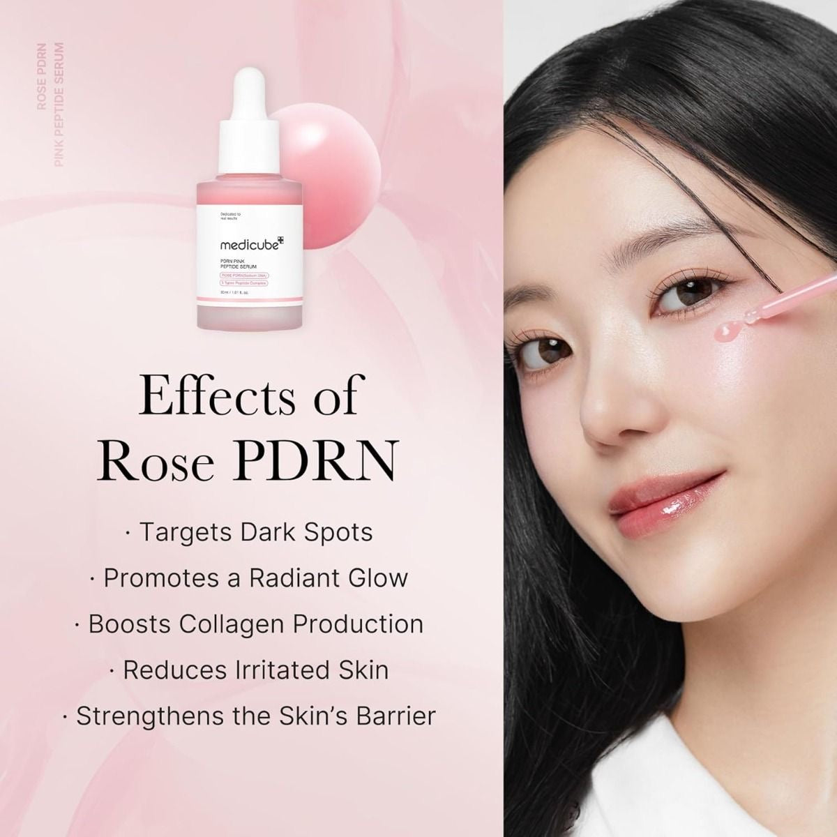 Medicube - PDRN Pink Peptide Serum (30ml)