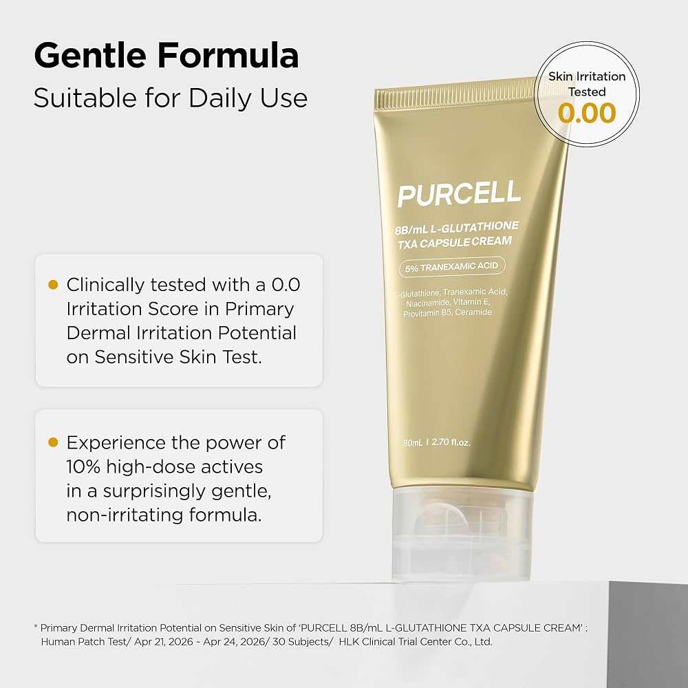 Purcell - 8B per mL L-Glutathione TXA Capsule Cream [80ml]
