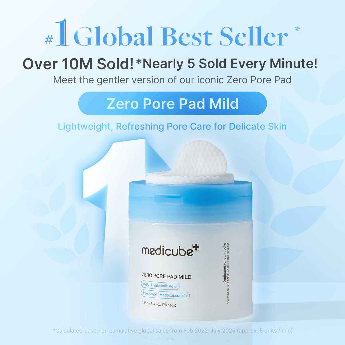Medicube - Zero Pore Pad Mild [70pcs]