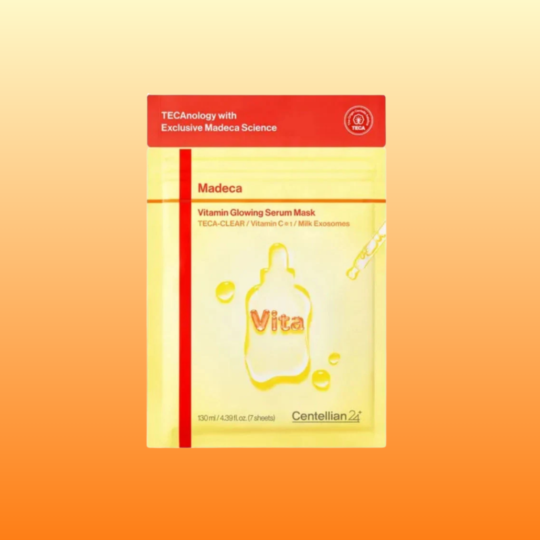Centellian24 - Madeca Vitamin Glowing Serum Mask [7ea, 130ml]