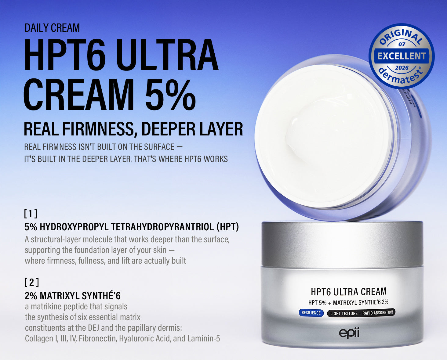 epii - HPT6 Ultra Cream 5% (50ml)