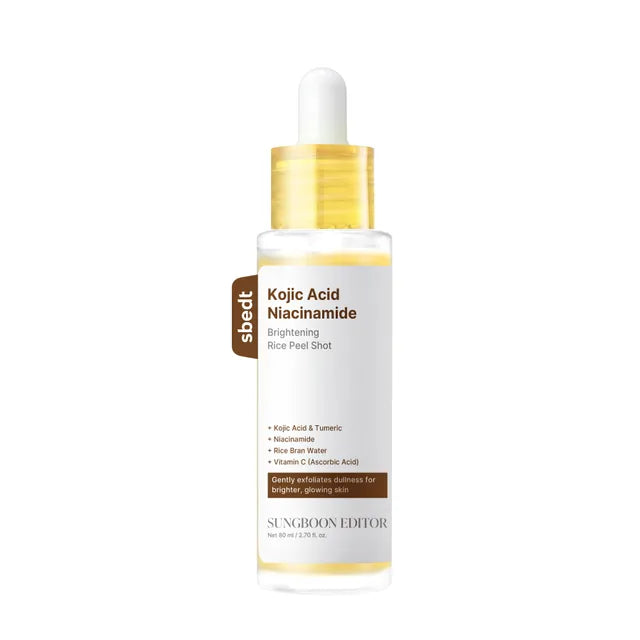 Sungboon Editor - Kojic Acid Niacinamide Brightening Rice Peel Shot [80ml]