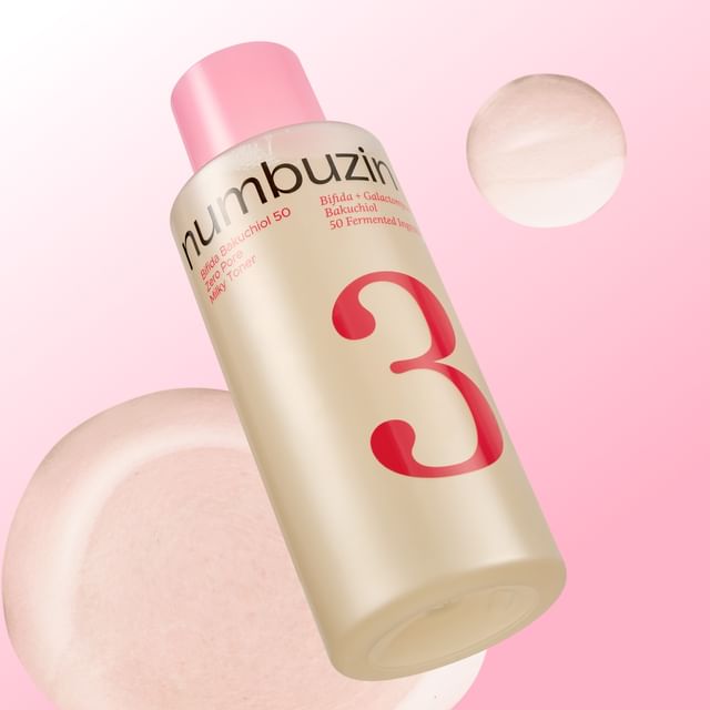 Numbuzin - No.3 Bifida Bakuchiol 50 Zero Pore Milky Toner [200ml]